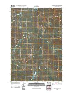Sheep Pen Draw SE 2012 topographic map thumbnail