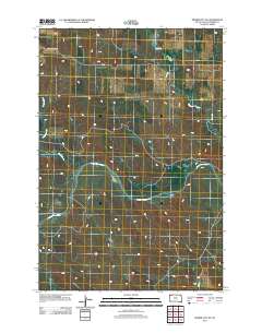 Prairie City NE 2012 topographic map thumbnail