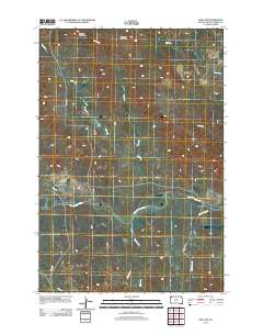 Reva NW 2012 topographic map thumbnail