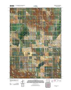 Presho SE 2012 topographic map thumbnail