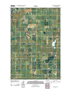 Mutske Lake 2012 topographic map thumbnail