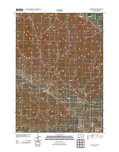 Pine Ridge SW 2012 topographic map thumbnail