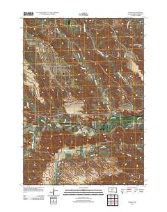 Powell 2012 topographic map thumbnail