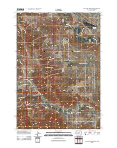 Slaughter Reservoir 2012 topographic map thumbnail