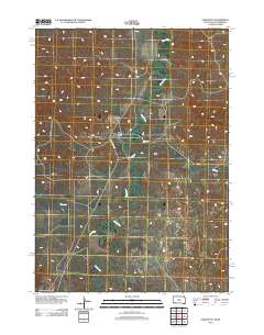 Slim Butte 2012 topographic map thumbnail