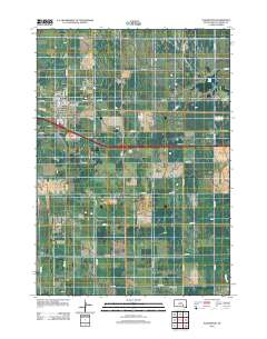 Plankinton 2012 topographic map thumbnail