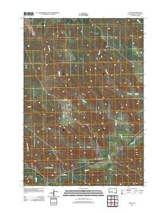 Teton 2012 topographic map thumbnail