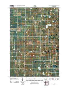 Rose Hill Cemetery 2012 topographic map thumbnail