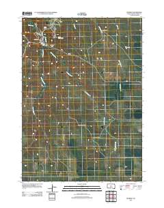 Rosebud 2012 topographic map thumbnail