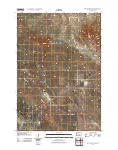 Two Top Butte West 2012 topographic map thumbnail