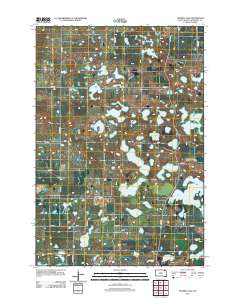 Twomile Lake 2012 topographic map thumbnail
