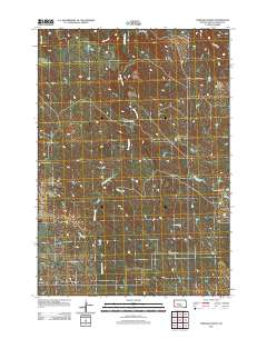 Tornado Ranch 2012 topographic map thumbnail
