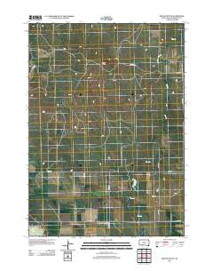 Brushy Butte 2012 topographic map thumbnail