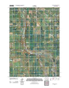 Fraser Dam 2012 topographic map thumbnail