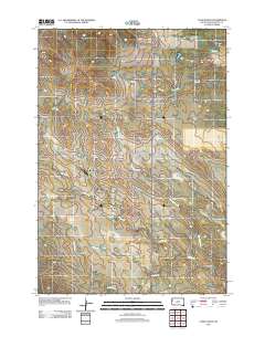 Castle Rock 2012 topographic map thumbnail