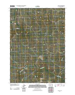 Allen SE 2012 topographic map thumbnail