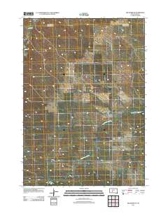 Belvidere NE 2012 topographic map thumbnail
