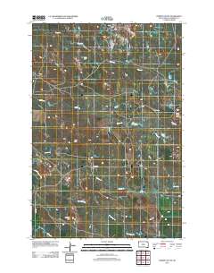 Chimney Butte 2012 topographic map thumbnail