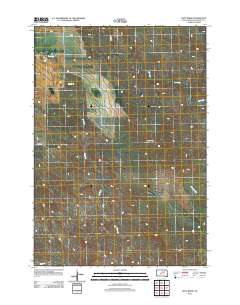 Doty Ridge 2012 topographic map thumbnail