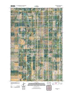 Cresbard 2012 topographic map thumbnail