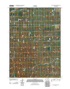 Eagle Mans Butte 2012 topographic map thumbnail