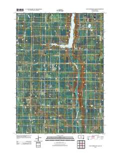 East Vermillion Lake 2012 topographic map thumbnail