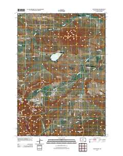 Fort Meade 2012 topographic map thumbnail
