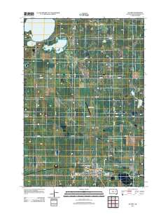 De Smet 2012 topographic map thumbnail