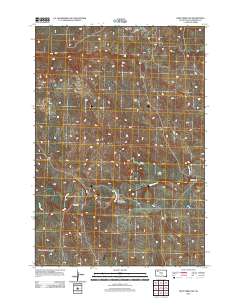 Deep Creek NW 2012 topographic map thumbnail