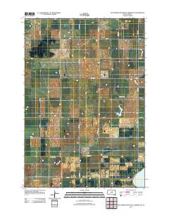 Gettysburg Municipal Airport NE 2012 topographic map preview