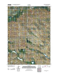Ecoffey Lake 2012 topographic map thumbnail