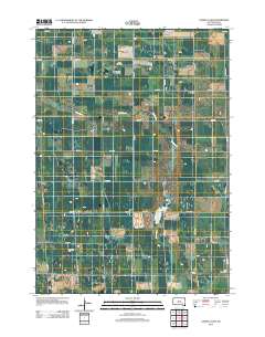 Corsica Lake 2012 topographic map thumbnail
