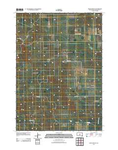 White River SE 2012 topographic map thumbnail