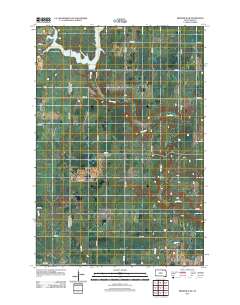 Frederick SW 2012 topographic map thumbnail
