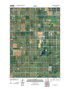 Mitchell Lake 2012 topographic map thumbnail
