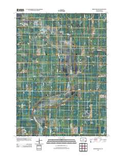 Beresford NW 2012 topographic map thumbnail