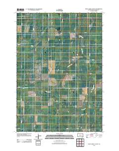 Pearl Creek Colony 2012 topographic map thumbnail