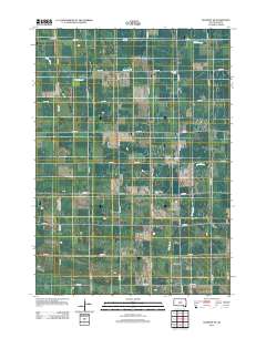 Delmont SE 2012 topographic map thumbnail