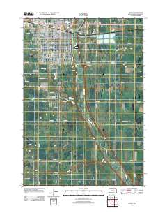 Huron 2012 topographic map preview
