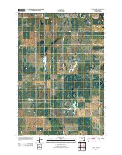 Clark Lake 2012 topographic map thumbnail