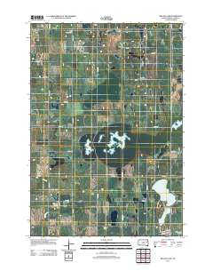 Willow Lake 2012 topographic map thumbnail