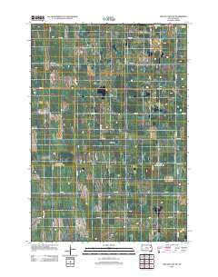 Willow Lake SW 2012 topographic map thumbnail