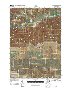 Elm Springs SW 2012 topographic map thumbnail