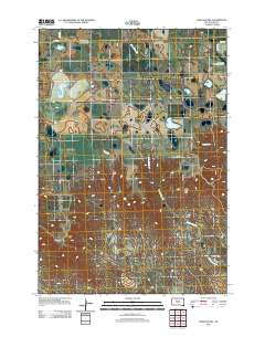 High Elk Hill 2012 topographic map thumbnail