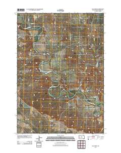 Elm Creek 2012 topographic map thumbnail