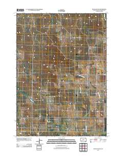 Batesland NW 2012 topographic map thumbnail
