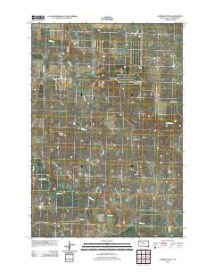 Sunrise Butte 2012 topographic map thumbnail