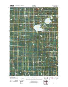 Badger 2012 topographic map thumbnail