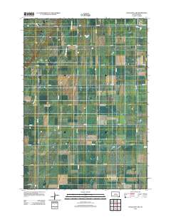 Hoagland Lake 2012 topographic map thumbnail