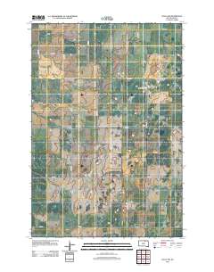 Leola SW 2012 topographic map thumbnail